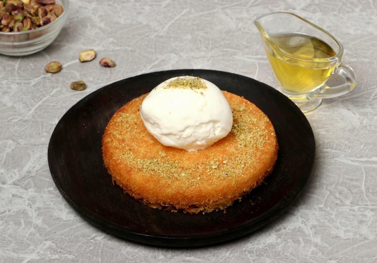 Classic Round Icecream Kunafa