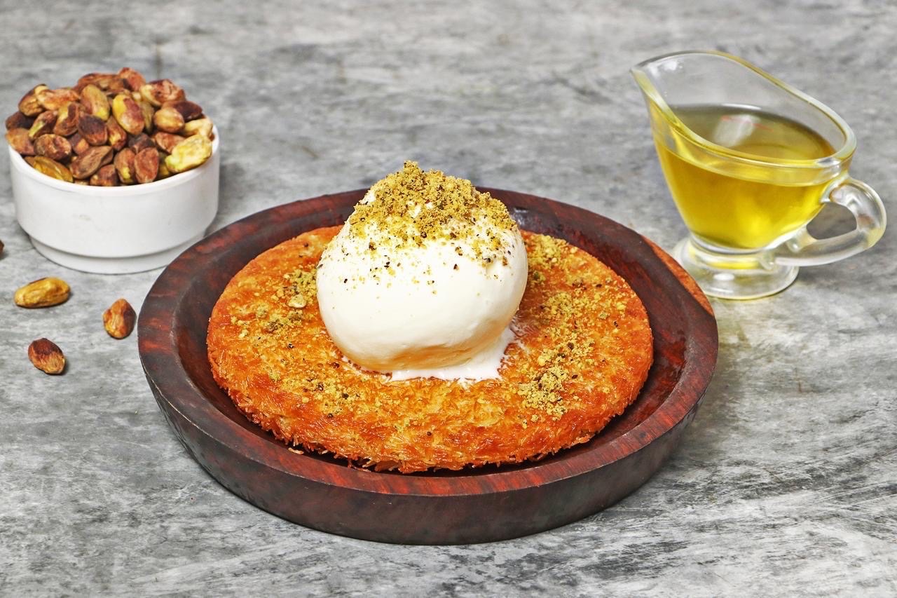 Classic Round Icecream Kunafa