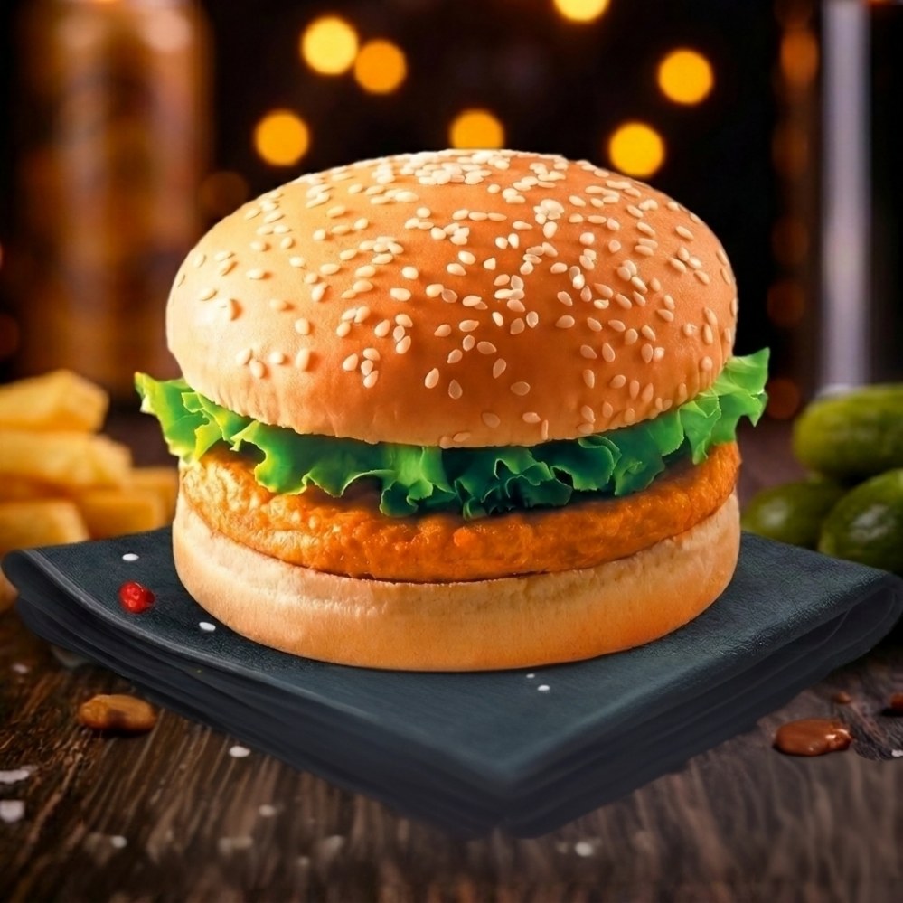 Chicken patty Burger