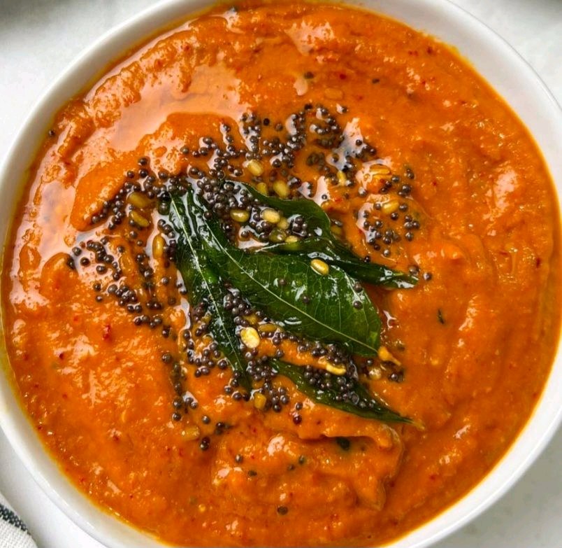 tomato Onion kara chutney