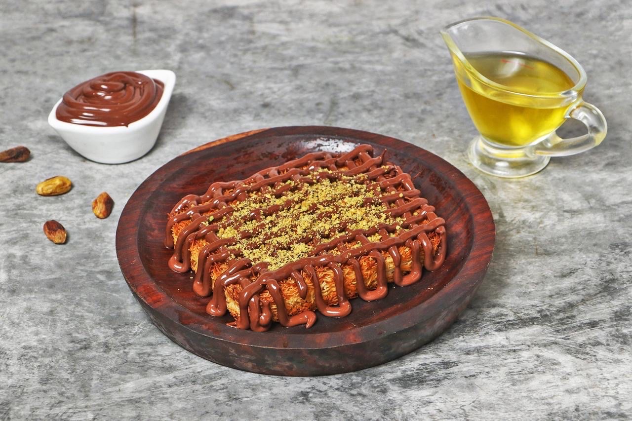 Crunchy Baked Nutella Kunafa