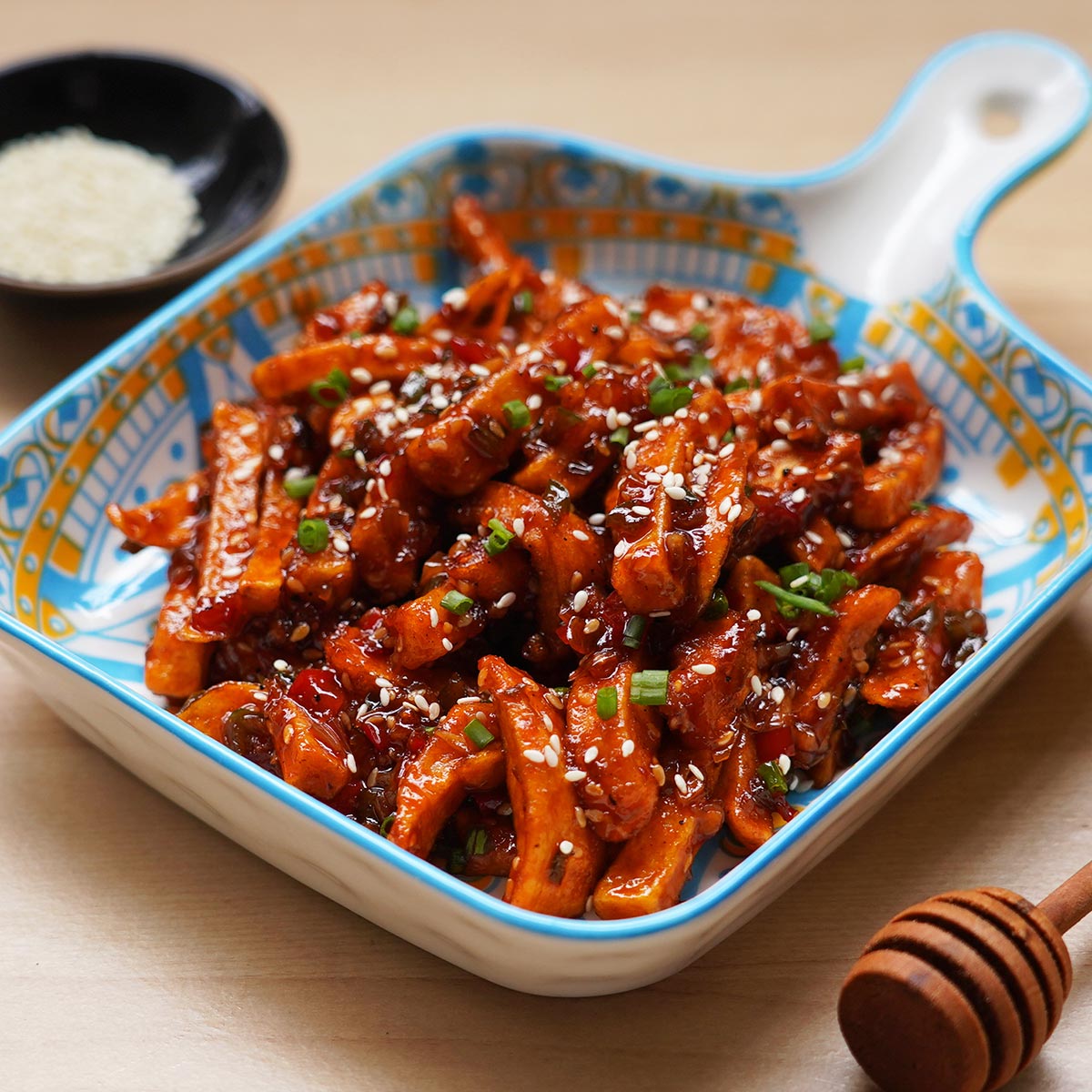 Honey Chilly Potato