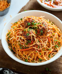 Shezwan veg fried noodles