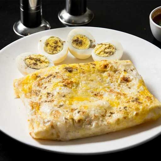 Egg Veechu Parotta
