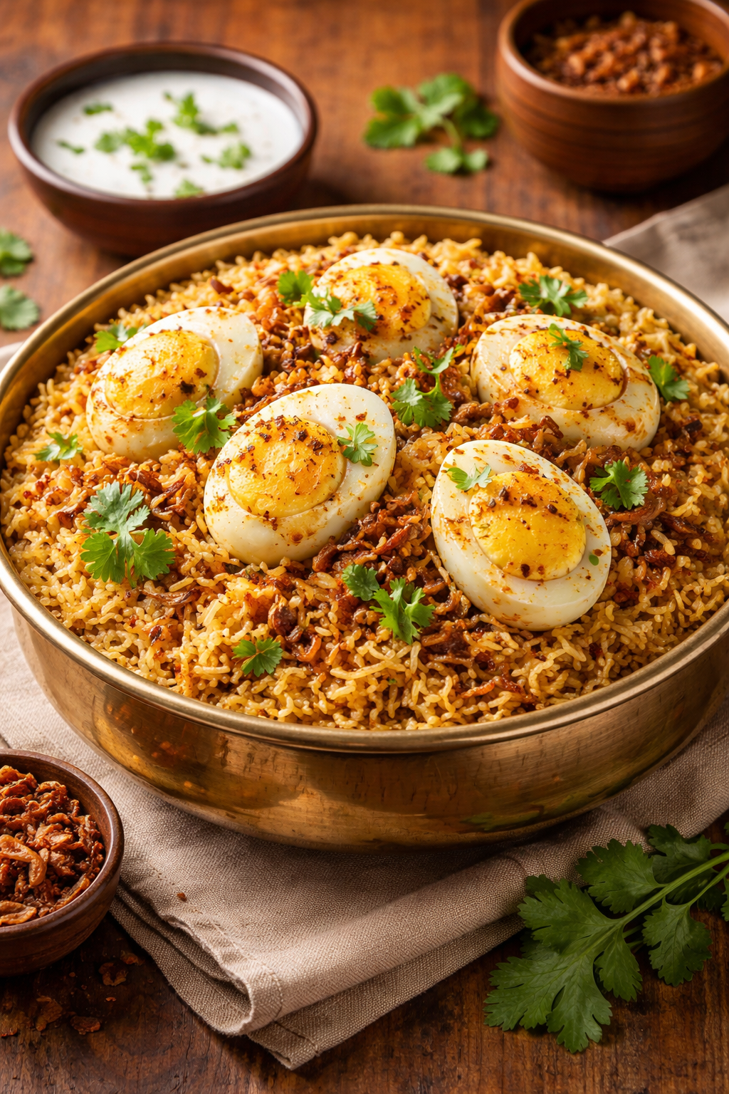 Seeragasamba Egg Biriyani