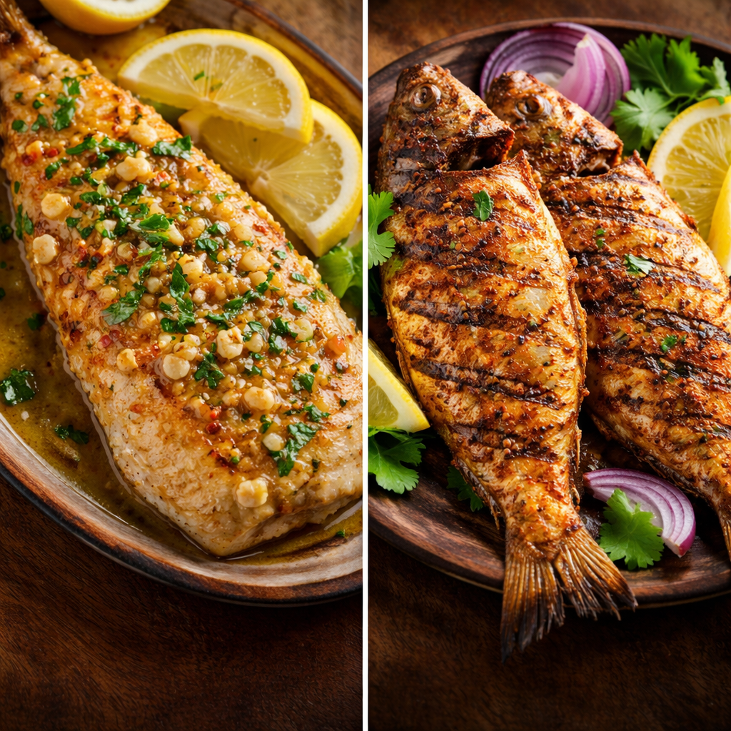 Butter Garlic Fish/ Grilled Fish