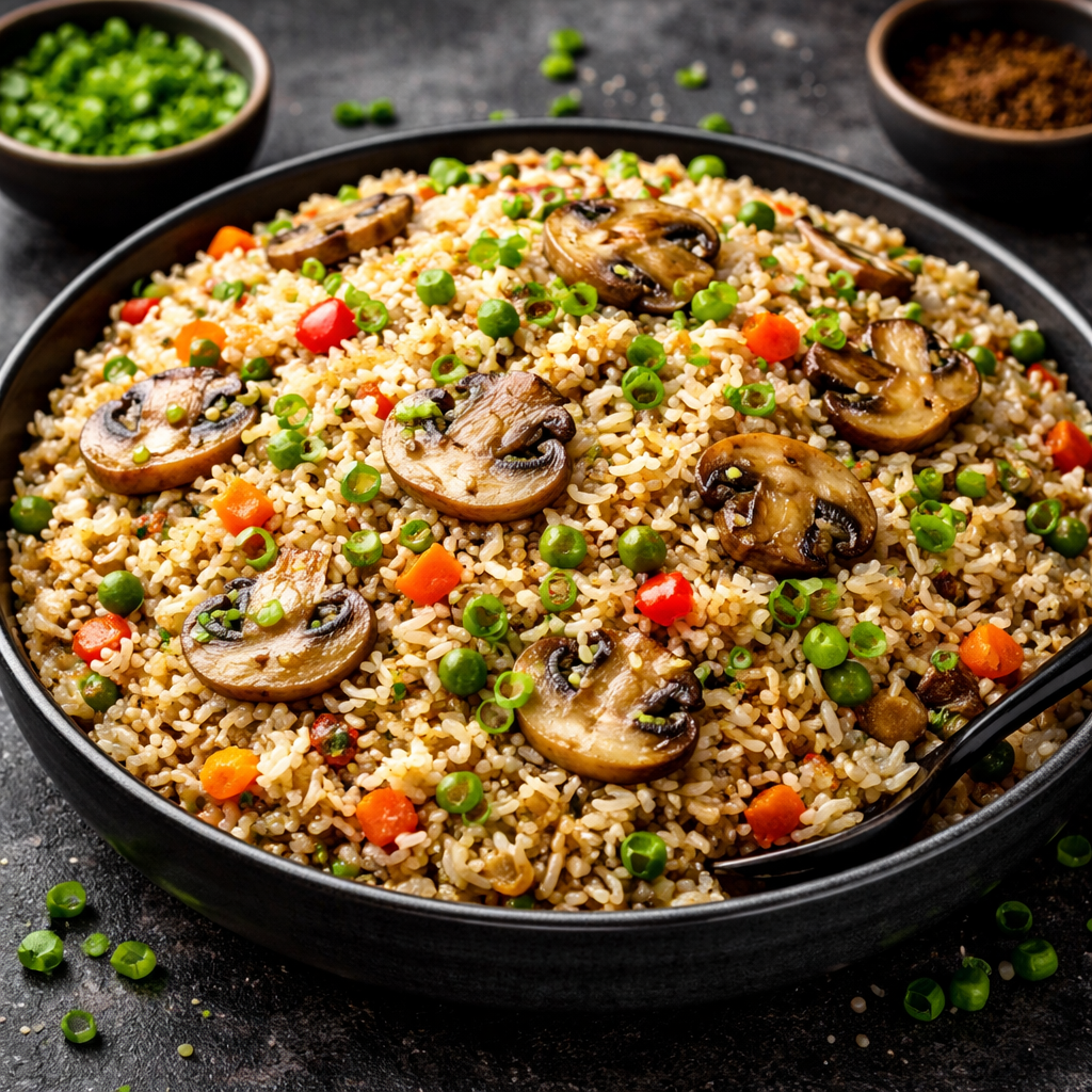 Mushroom Fried Rice