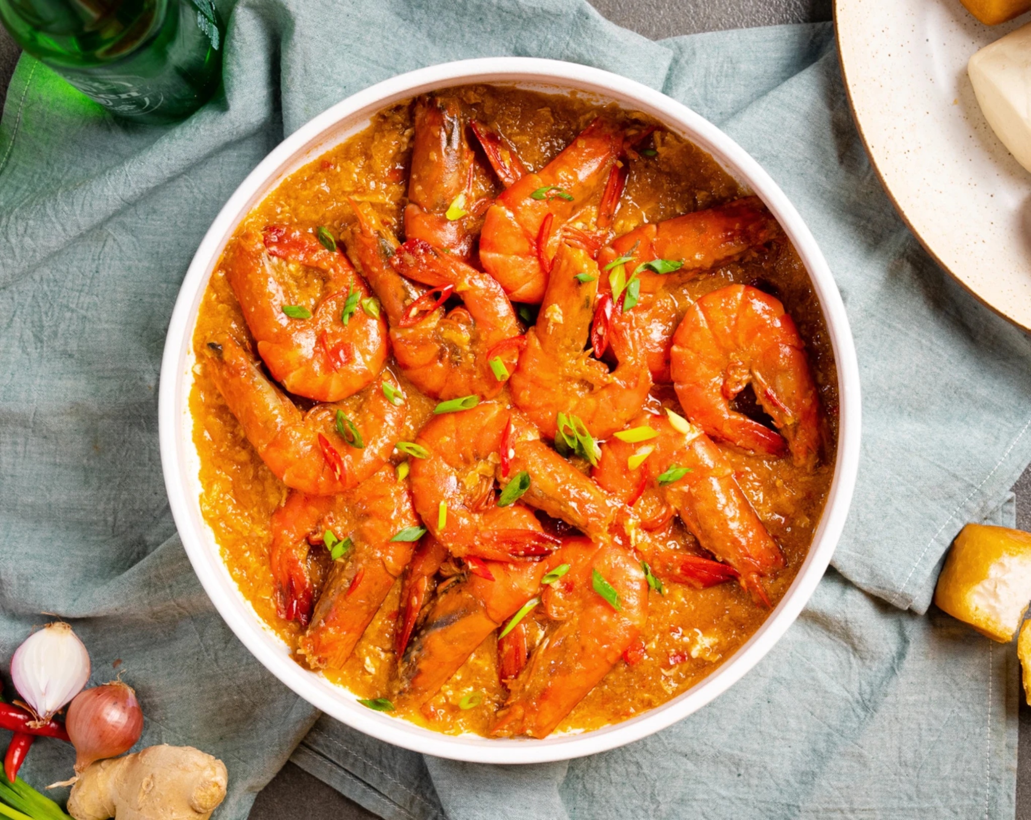 Singapoorian Chilli Prawn