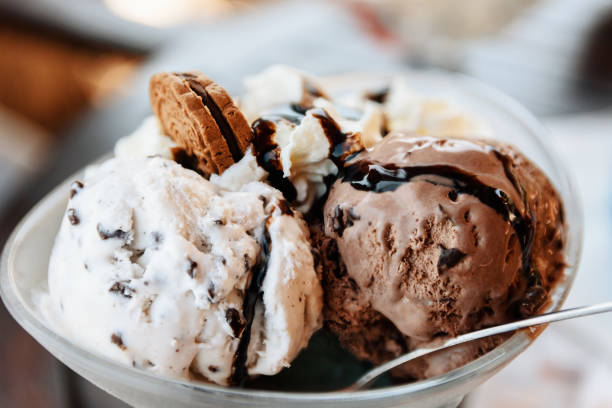 Choco vanilla Sundaes