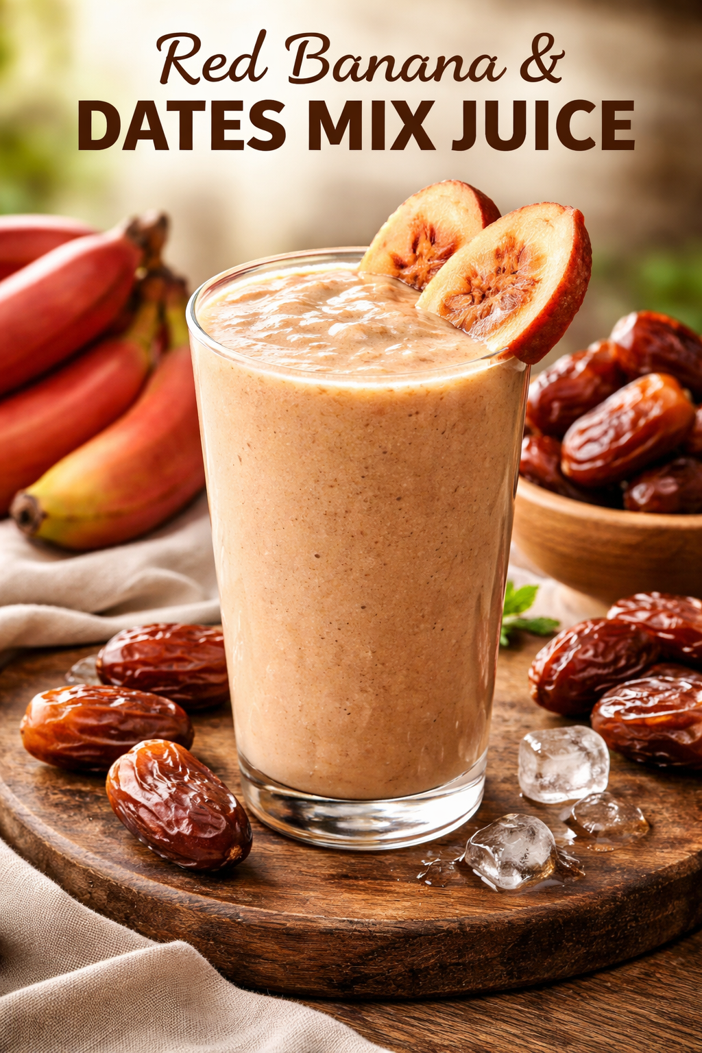 Red Banana & Dates Mix Juice