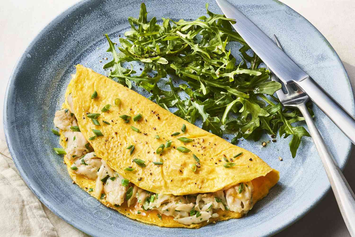 Crab Omelette