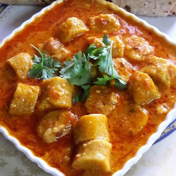 Gatta Rajasthani sabji