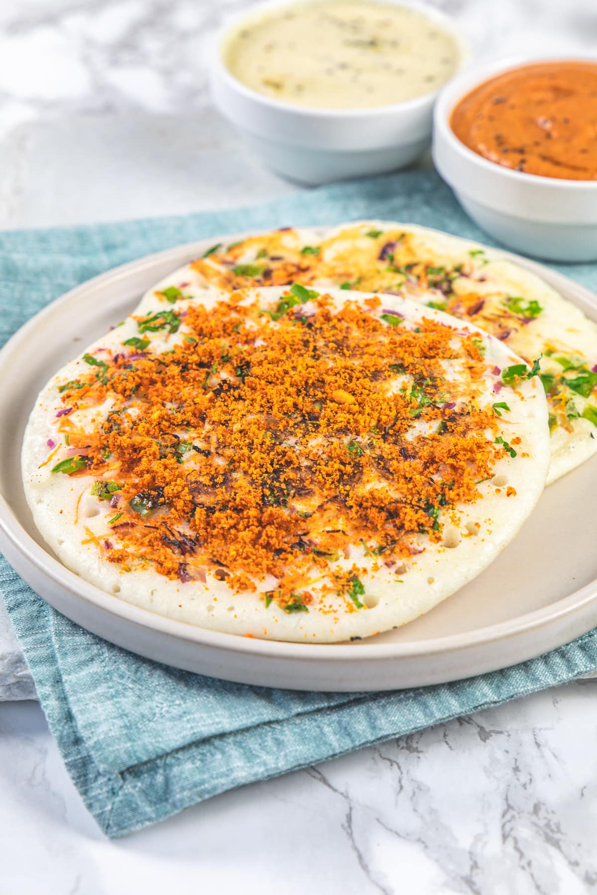 Podi Onion Uthappam