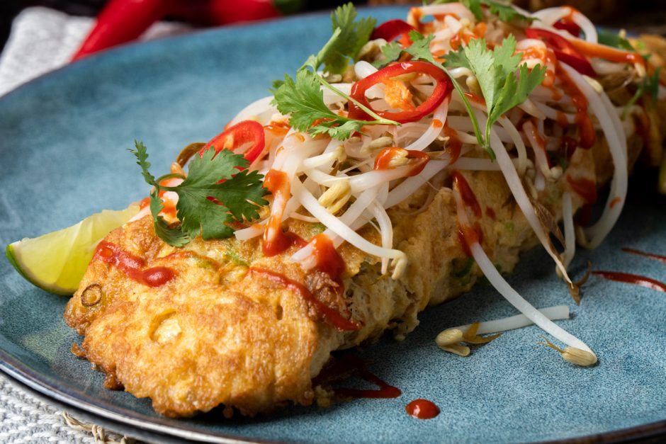 Crab Omelette