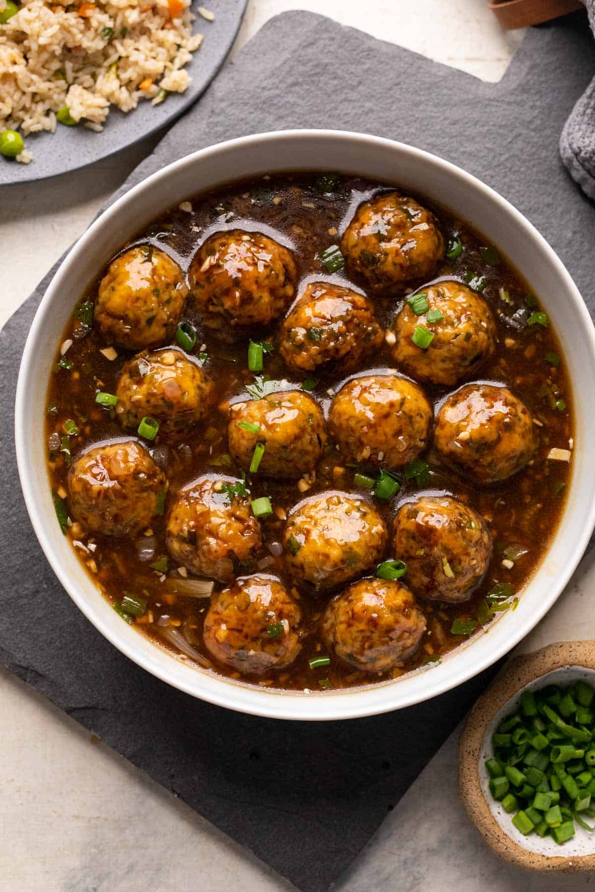 Veg manchurian gravy