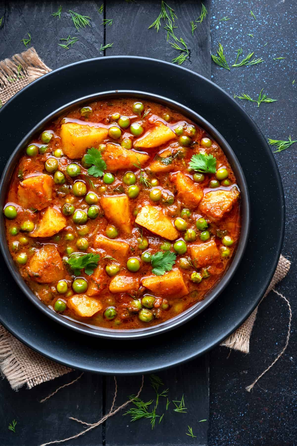 Aloo matar sabji