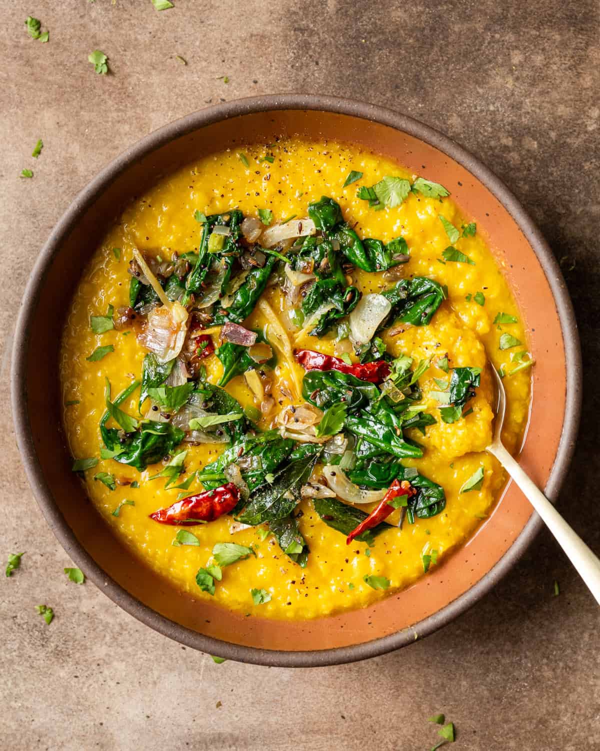 Palak Lehsuni dal