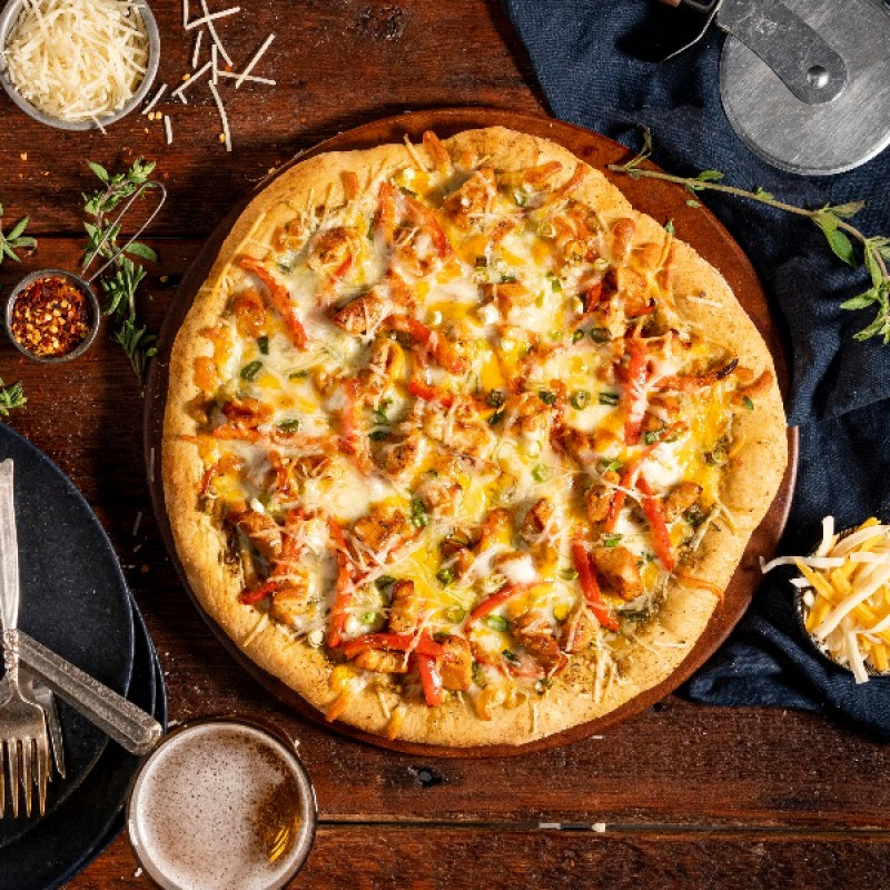 Grilled Chicken Pizza