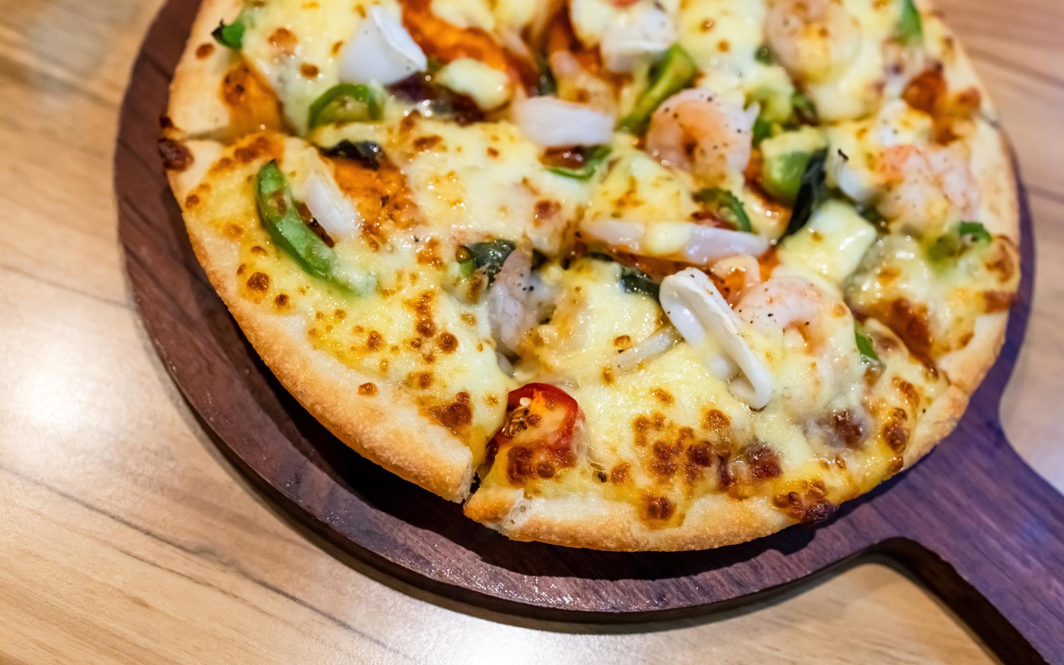 Mixed Seafood Pizza