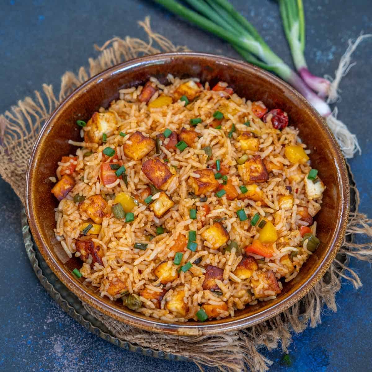 Schezwan Paneer Rice