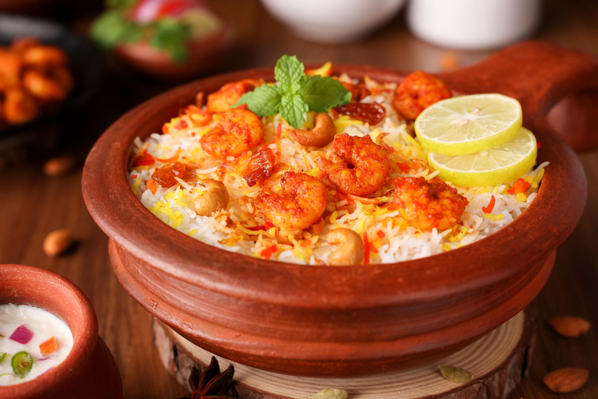 Prawn Biryani