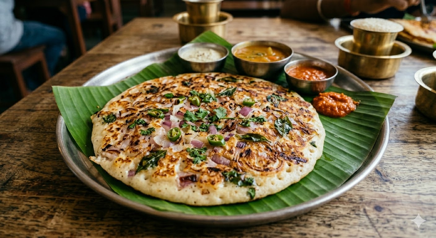 Onion Uthappam