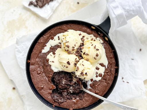 Brownie with Icecream