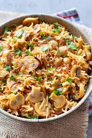 Mushroom Pulao