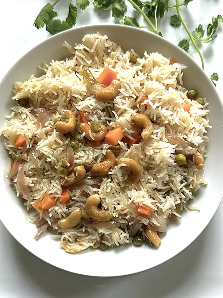 Cashew Pulao