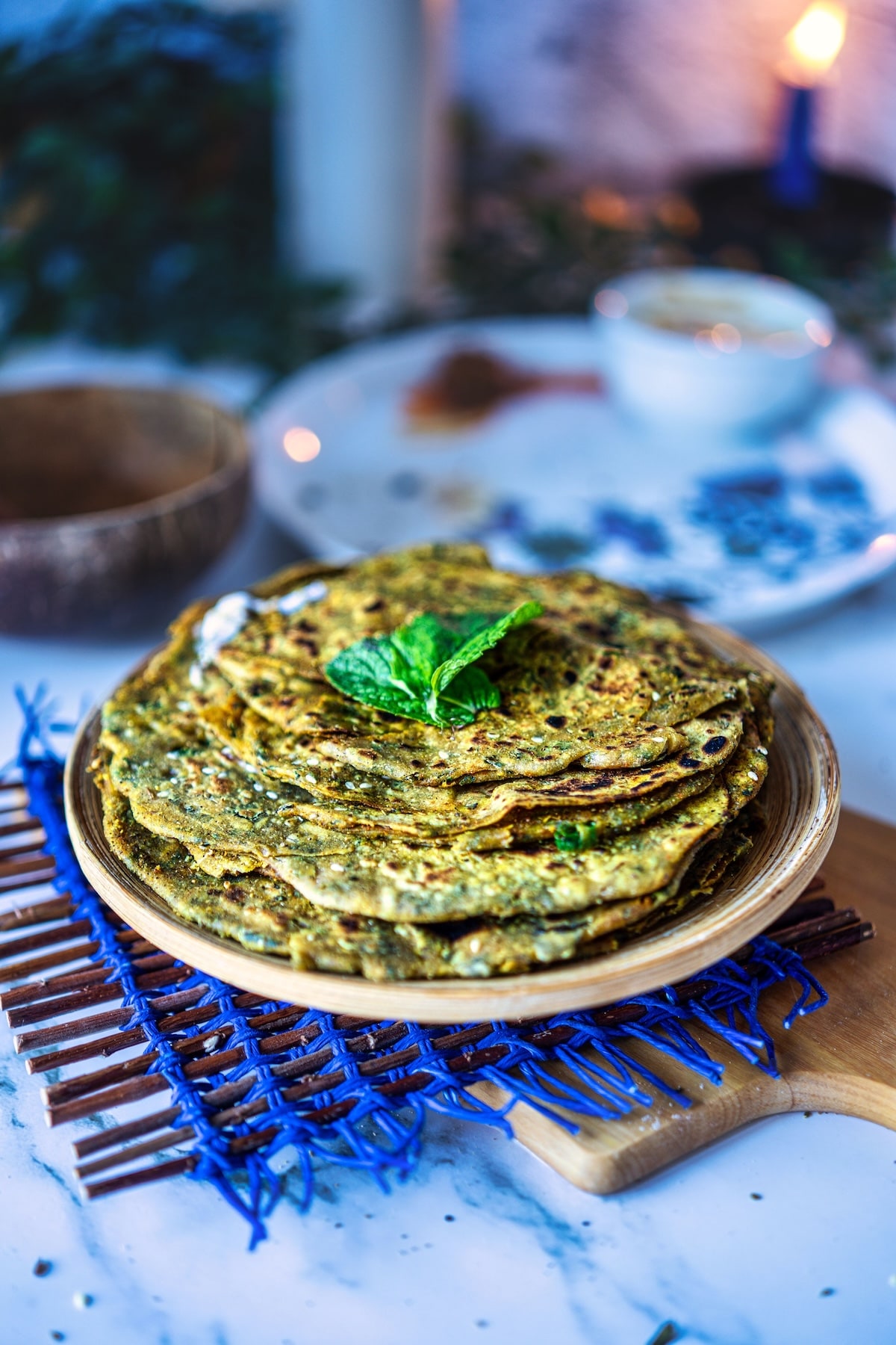 Pudhina Paratha