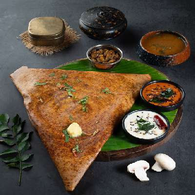 Mushroom Masala Dosai