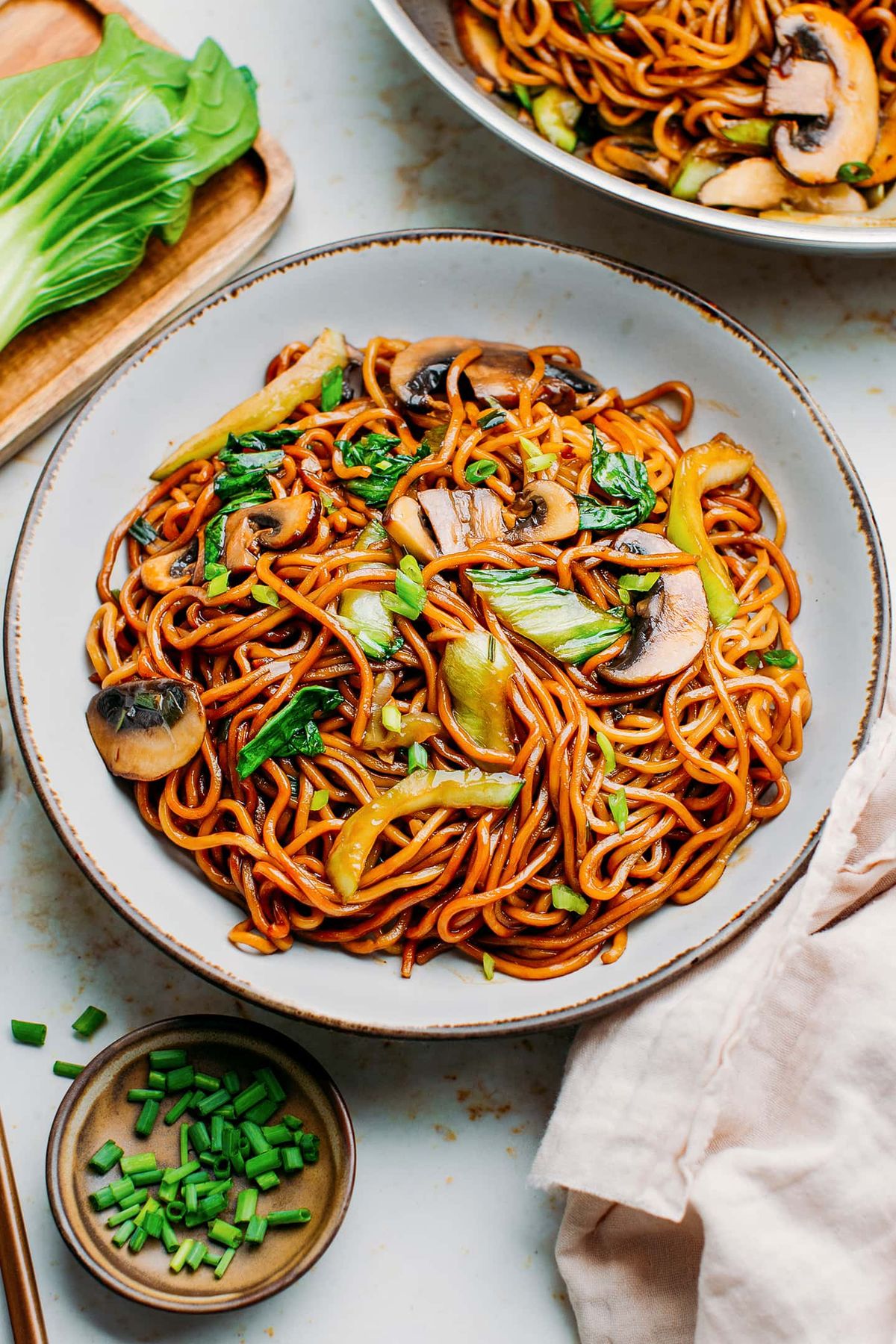 Mushroom Noodles