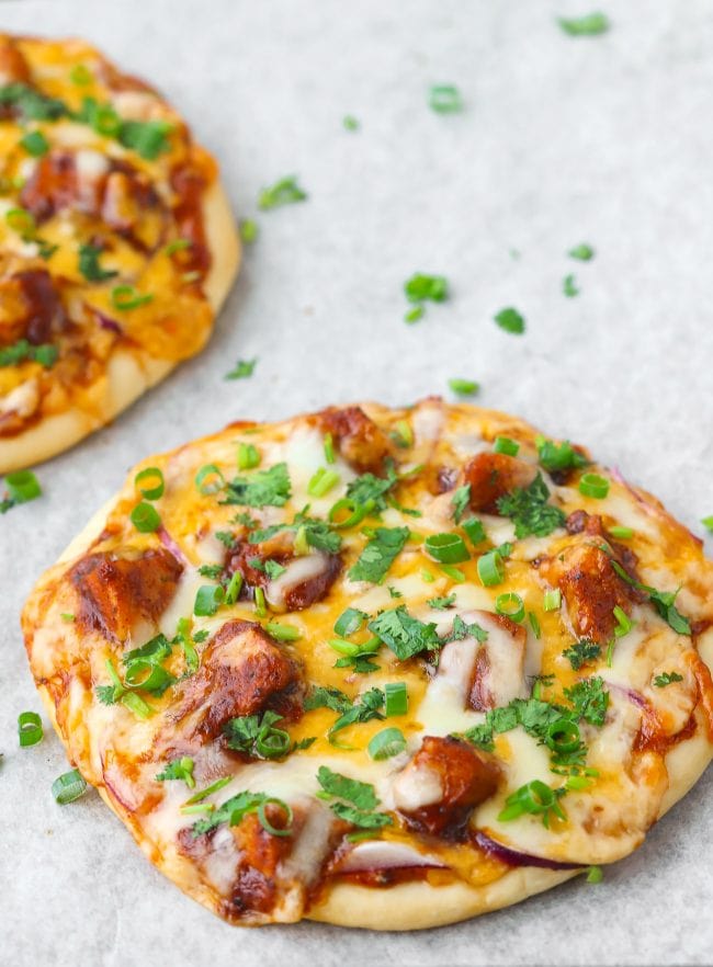 Mini Chicken Pizza