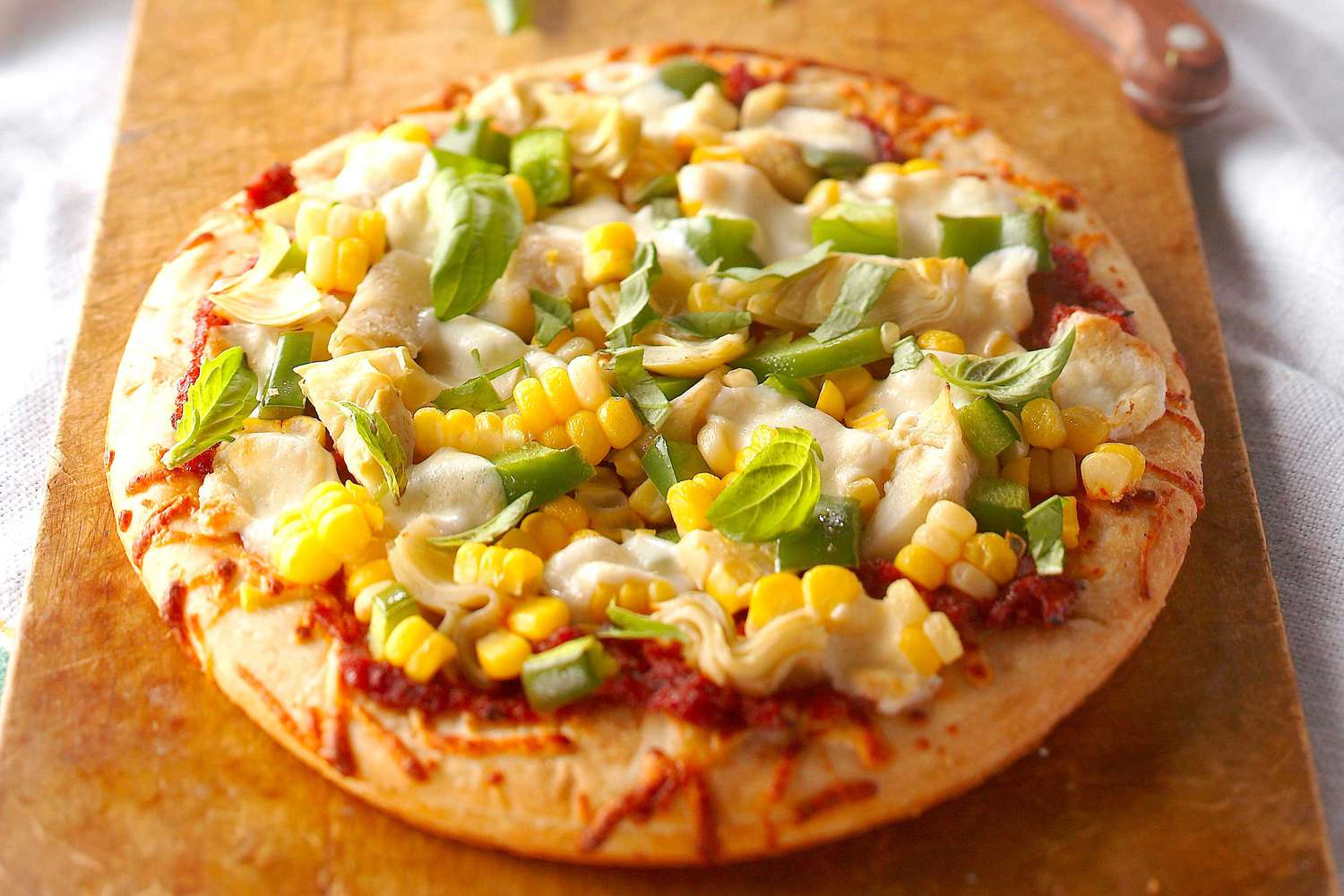 Sweet Corn Pizza 10 Inch