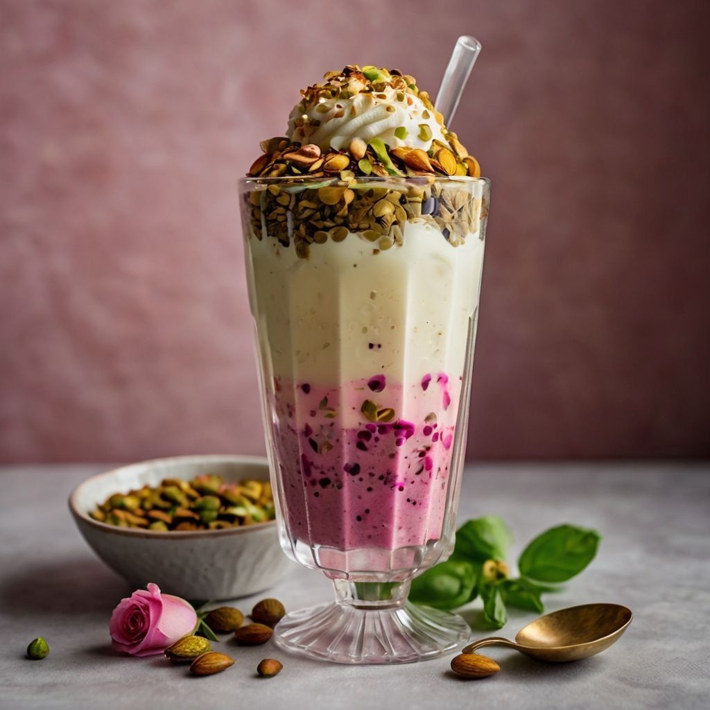 Special Falooda with Ice Cream