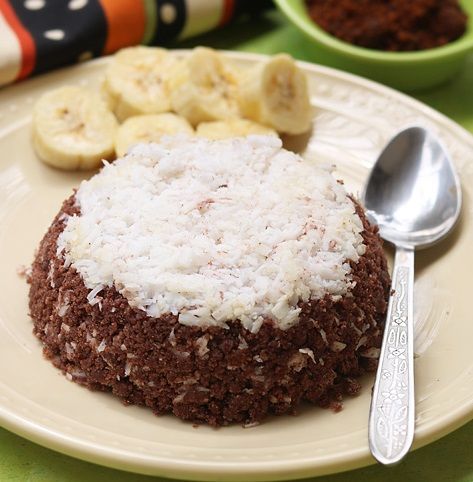 Ragi Puttu (Sweet)