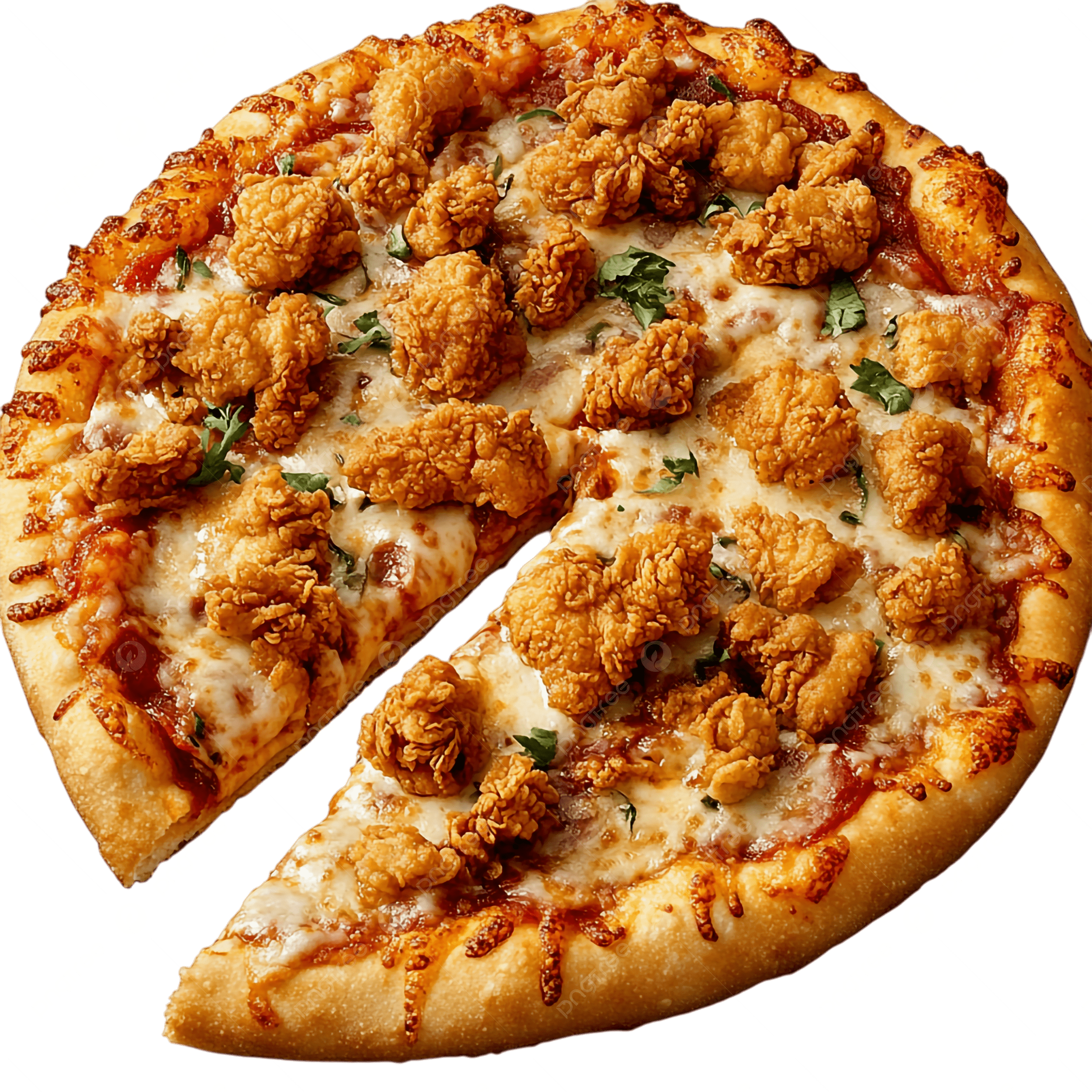 Crispy Chicken Pizza 10 Inch