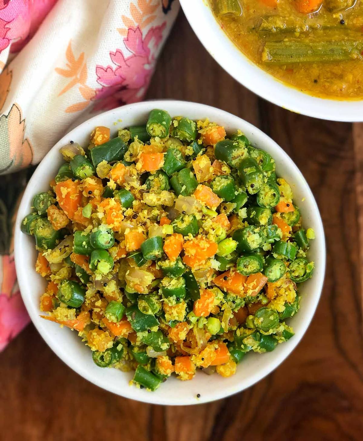 Poriyal (Carrot & Beans)-250 Gm