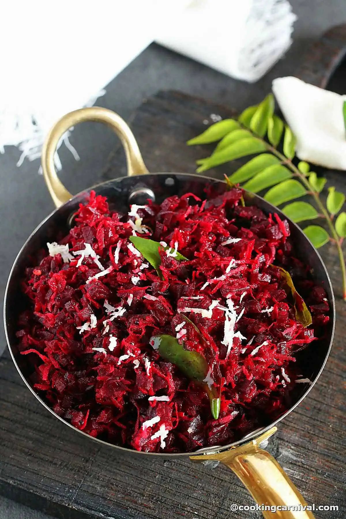 Beetroot Poriyal - 250 Gm