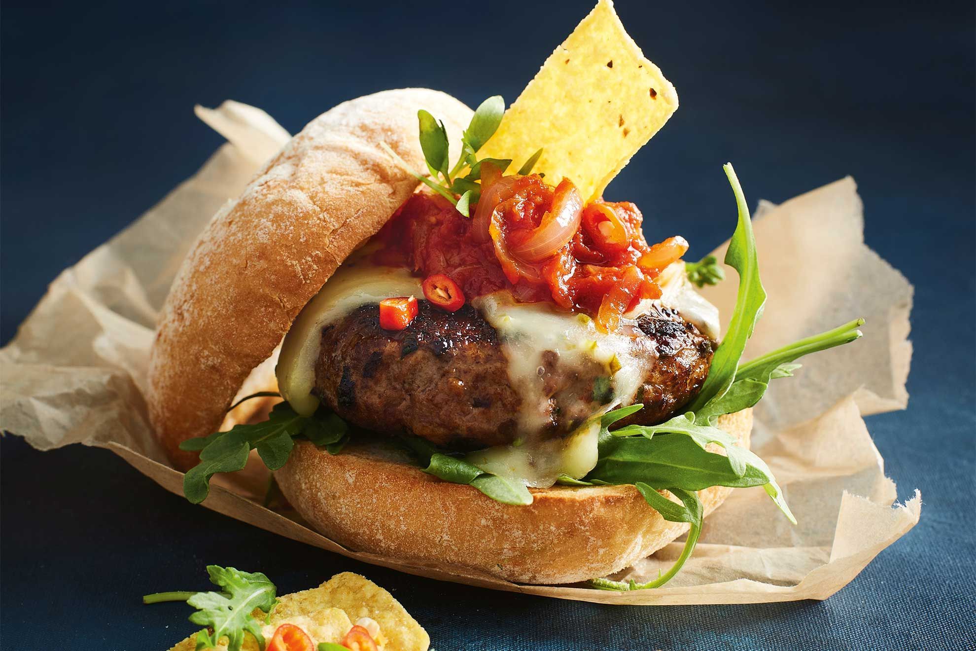 Mexican Paneer Burger