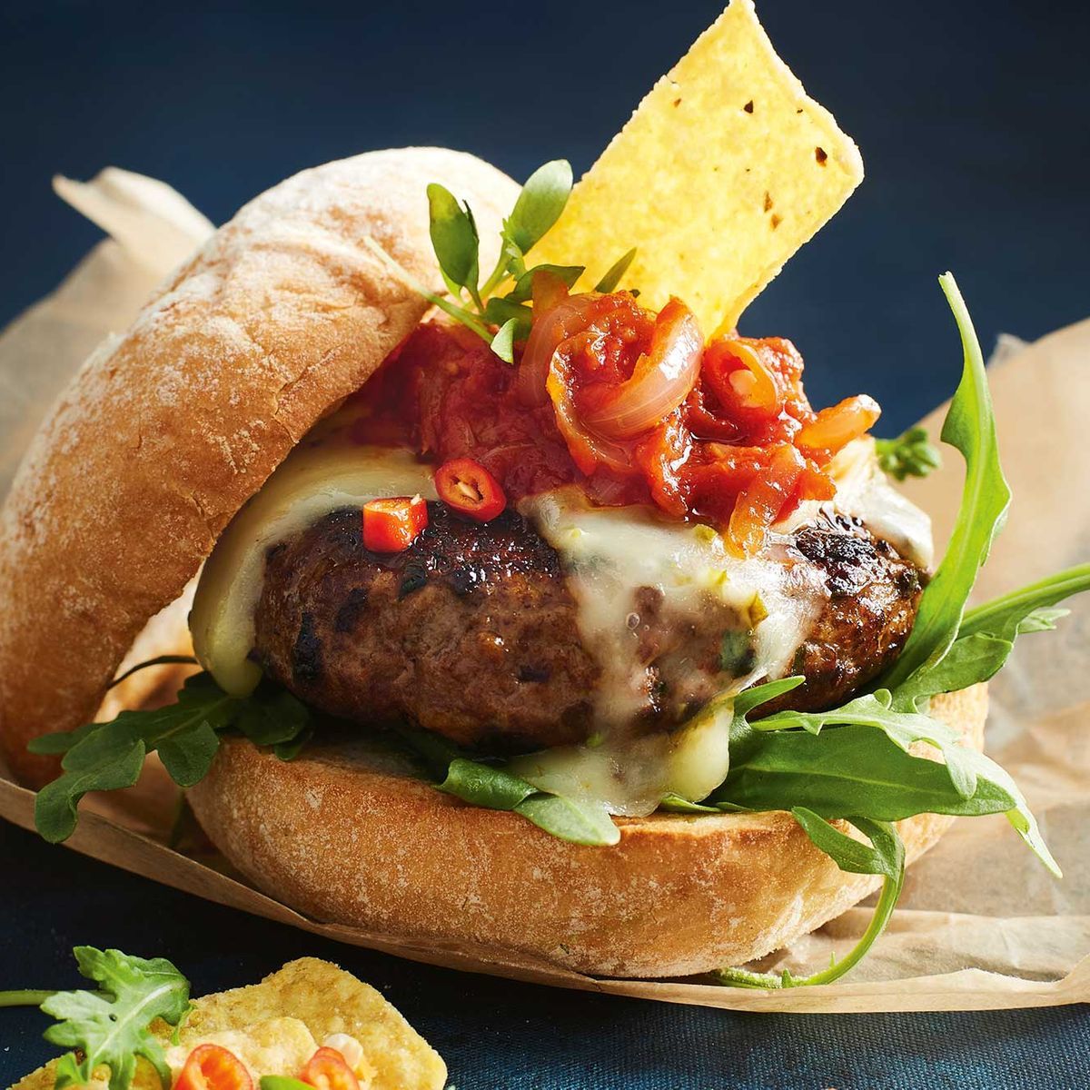 Mexican Veg Burger