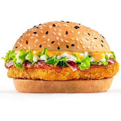 Spicy Paneer Burger