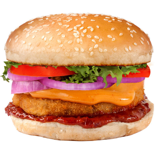 Andhra Special Veg Burger