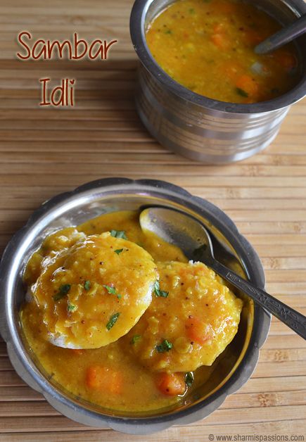 Sambar idly(2pcs)
