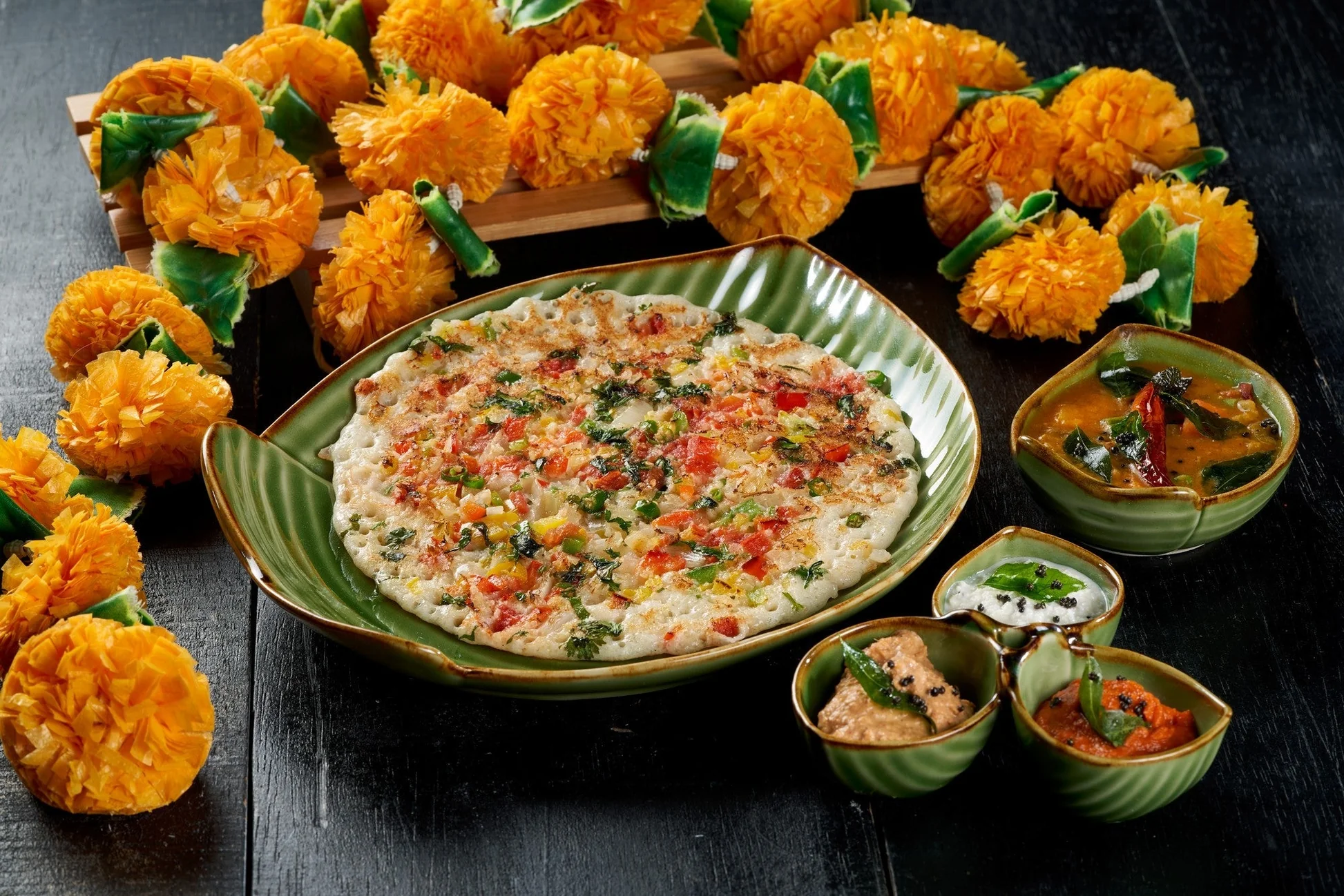 Onion Uthappam (2pcs)