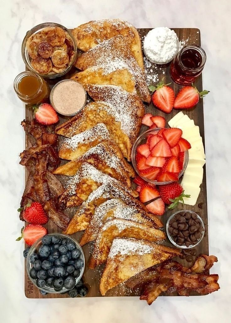 Non Veg French Toast Breakfast Platter