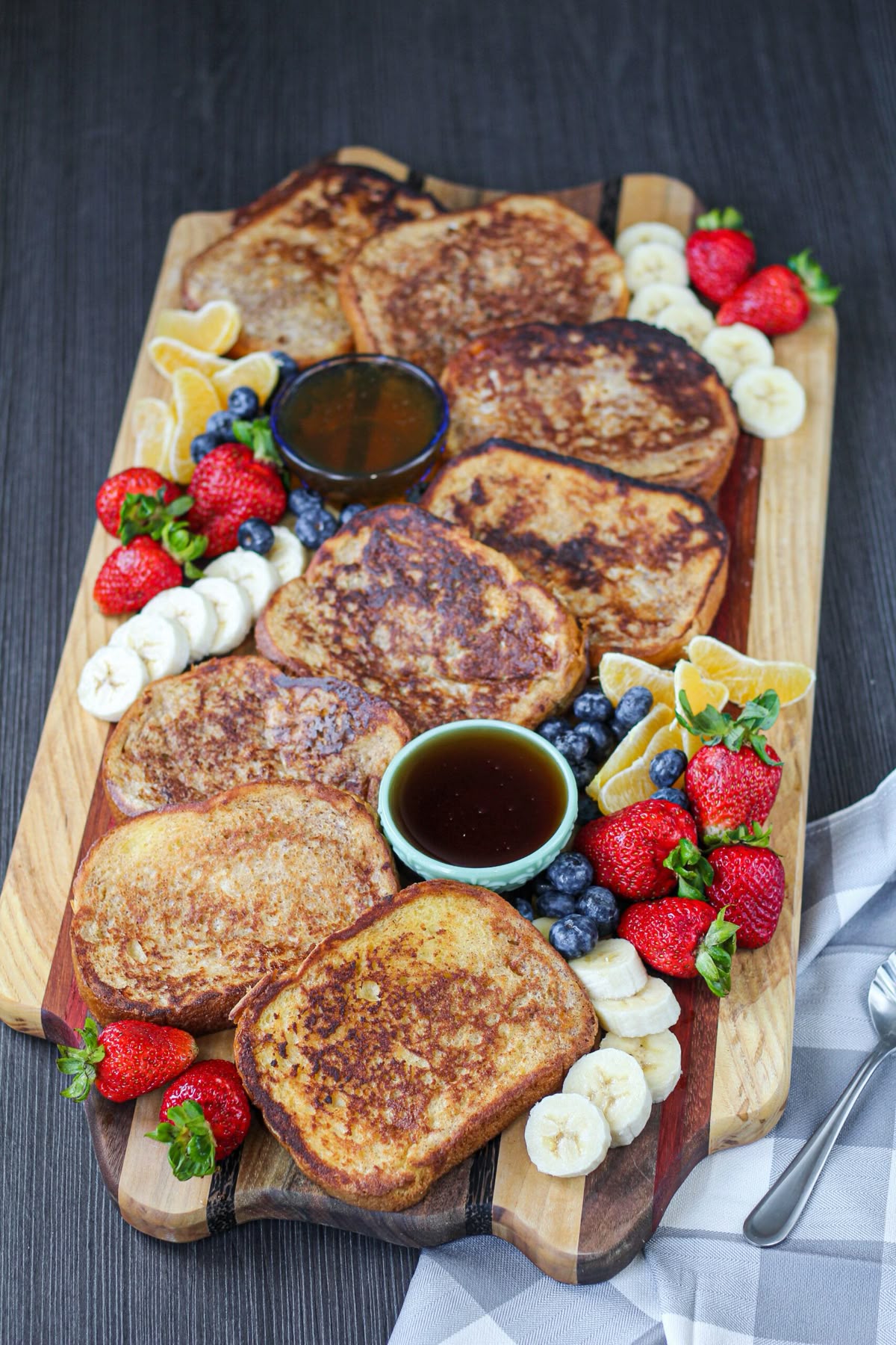 Veg Frensh Toast Breakfast Platter