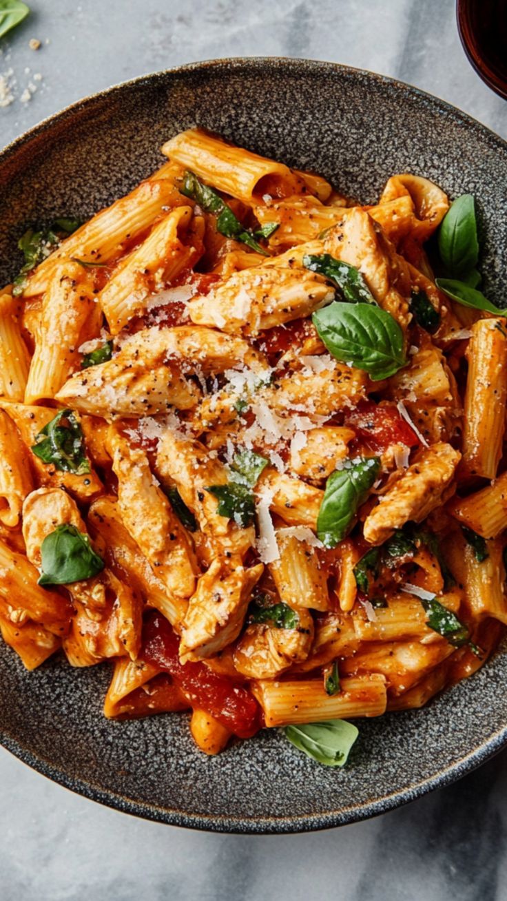 Chicken & Mushroom Arrabiata