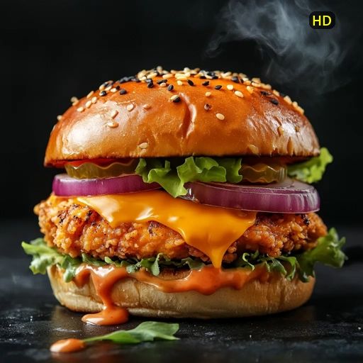Spicy Beef Burger