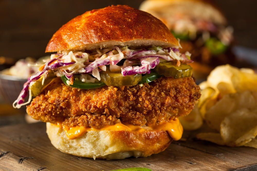 Mexican Chicken Burger